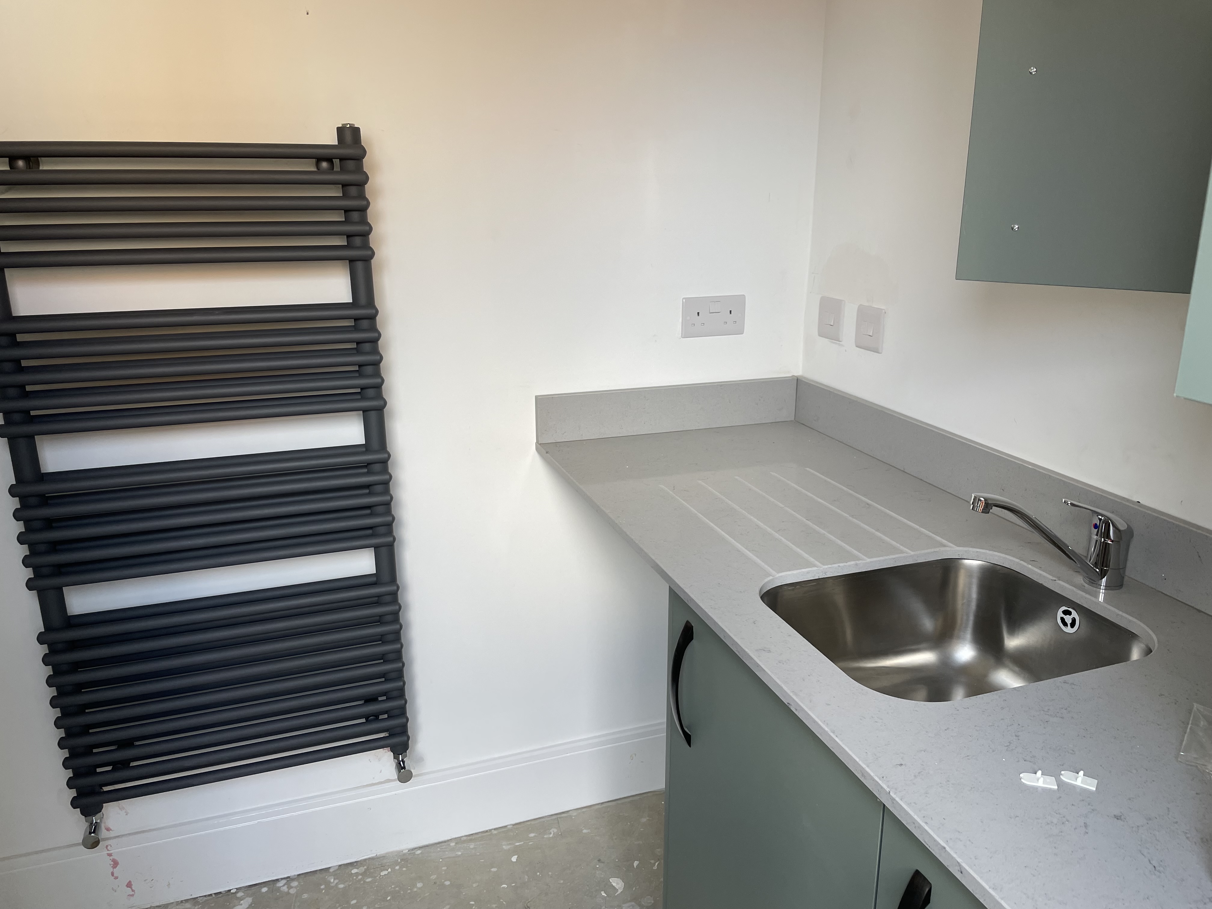 Heating system install